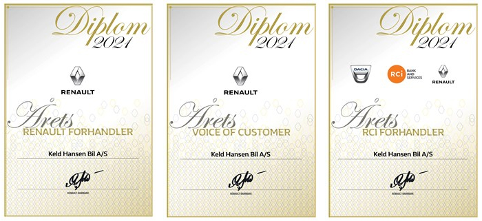 Prisregn over Keld Hansen Bil