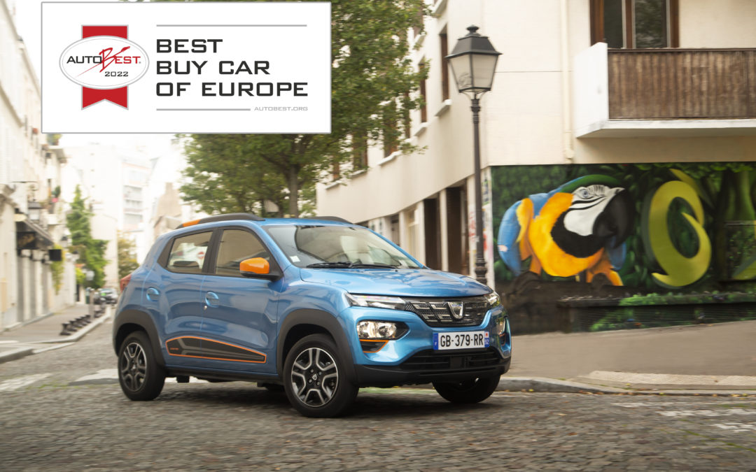 Dacia Spring vinder Auto Best Award